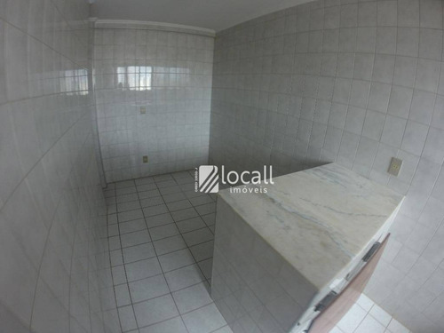 Imagem 5 de 14 de Apartamento Com 3 Dormitórios Para Alugar, 100 M² Por R$ 800,00/mês - Boa Vista - São José Do Rio Preto/sp - Ap1355