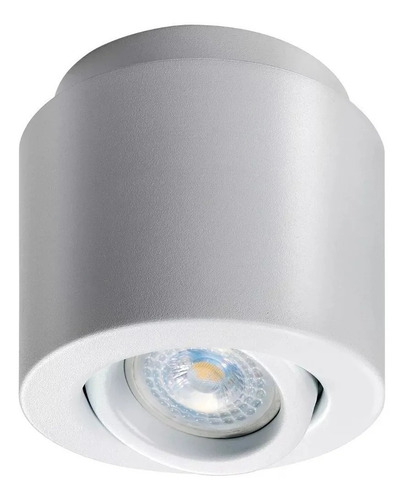 Pack X4u Spot Plafon Monovolumen C/ Dicro Led 7w Gu10 220v 