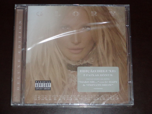 Cd Britney Spears - Glory - Deluxe Edition - Lacrado!!