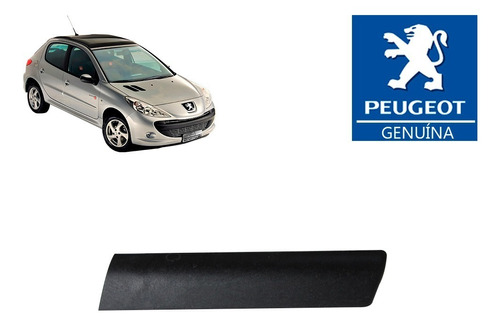 Acabamento De Porta Dianteira Do Lado Esquerdo Peugeot 207