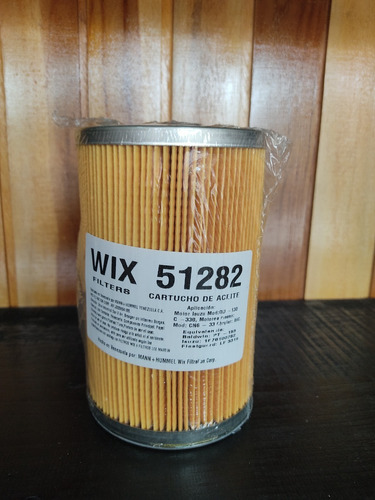 Filtro Aceite Wix 51742 Ford  Striped Chassis 7.3l, Super Du