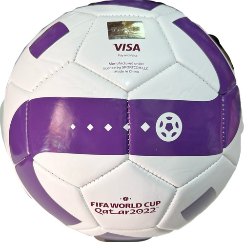 Imagen 2 de 3 de Pelota Futbol Qatar 2022 Copa Mundial Catar Fifa Drb Cosida