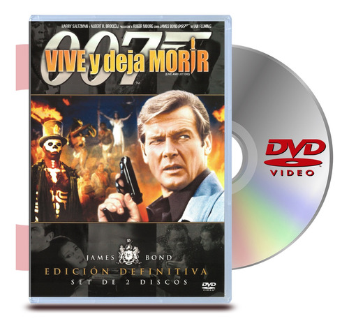 Dvd 007 Vive Y Deja Morir Edicion Definitiva 2 Discos