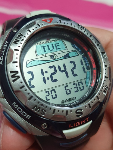 Raríssimo Casio Seapathfinder Spf 40 Ótimo Estado P/ Coleção