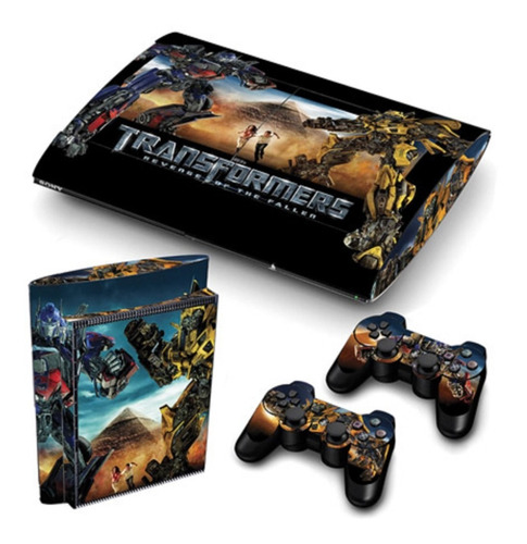 Skin Personalizado Para Ps3 Super Slim Transform.