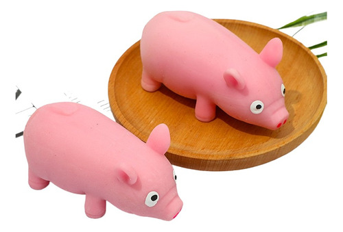 2u Squishy Cerdito Juguete Antiestrés Tierno Blandito Bonito