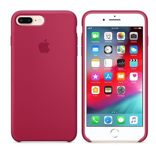 Forro Apple De Cuero iPhone 7/ 8 Plus