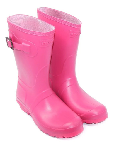 Bota De Lluvia Mujer Citadina 6600 Livianas Caña Media