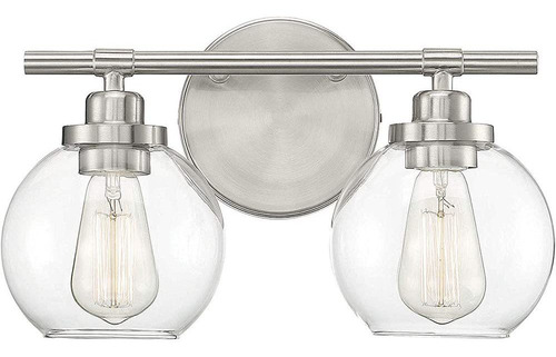 Savoy House 8-4050-2-sn Carson Satin Nickel 2-light Baño Van