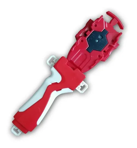 Beyblade Burst Lanzador De Cuerda Rojo Grip mango MercadoLibre