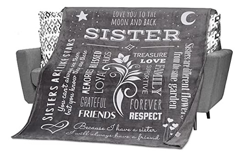 Sisters Gifts From Sister, Sister Blanket, Christmas Gi...