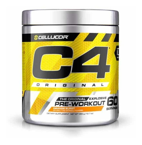 Suplemento en polvo Cellucor  C4 Original aminoácido sabor strawberry margarita en pote de 390g