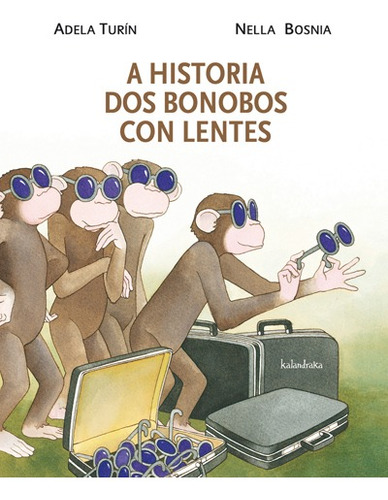Libro A Historia Dos Bonobos Con Lentes - Turin, Adela