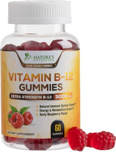 Vitamina B12 - Natures Nutrition - Unidad a $2948