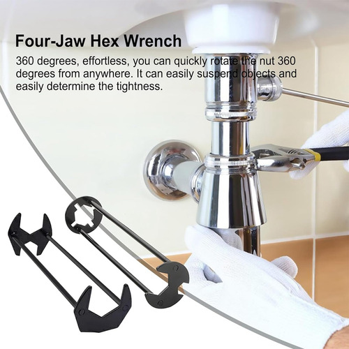 Llave Para Lavabo, Juego De Llaves Para Fregadero, 7 Tamaños