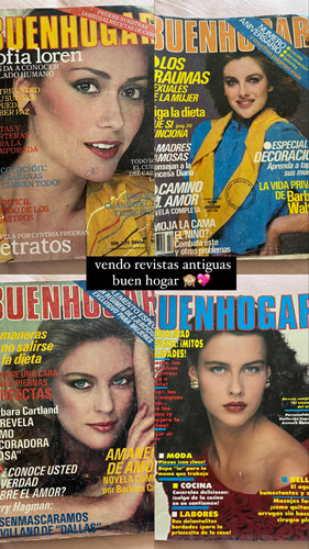 Revistas Antiguas Buen Hogar