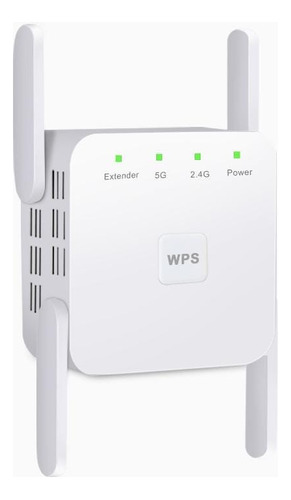 Repetidor Wifi 5g 2.4g Fácil Instalación Compatible Al Cien