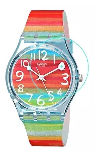 Reloj Swatch Suok702 A/b Dazzling Light Dama Agente Oficial