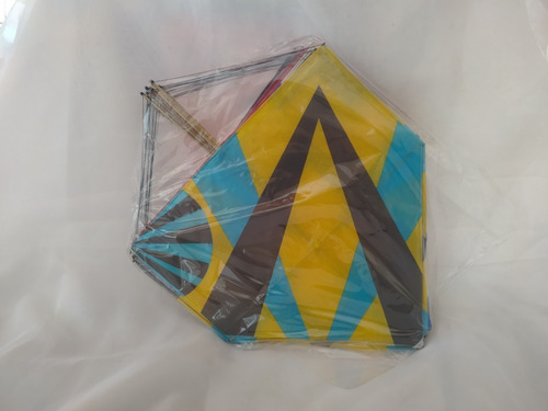 Kit 25 Pipas Come Rato 45cm + 500 Metros De Rabiola Atacado