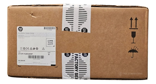 Panel View 7 Plus Cat 2711p-t12w22d9p Allen Bradley