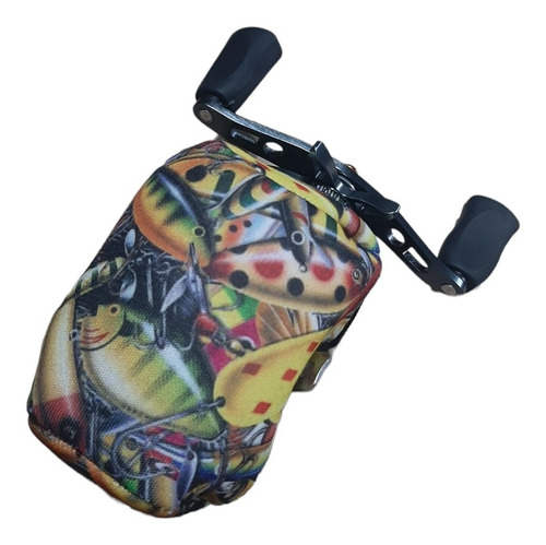 Fundas Fp Neoprene Protección Reel Pesca Rotativo Redondo