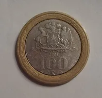 Comprar Moneda Chilena 100 Pesos Año 2001, 1° Año Acuñada (grw)