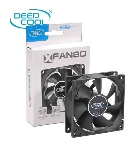 Imagen 4 de 6 de Cooler Fan Deepcool Xfan 80 80x80x25mm 1800rpm Molex