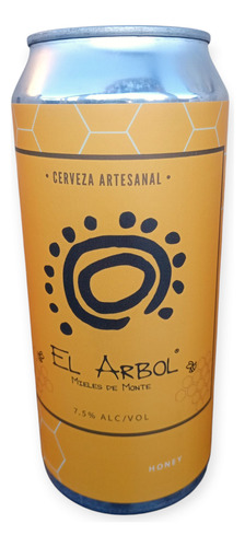 Cerveza Rubia Artesanal De Miel El Árbol X 473cc