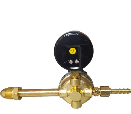 Regulador De Pressão Glp 45kg Gás De Cozinha Manometro Sm200