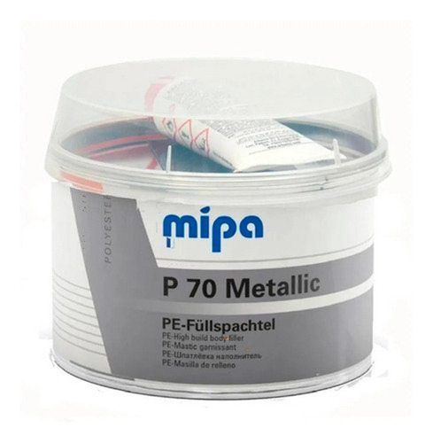 Masilla De Aluminio Metalica Mipa P70 Metallic Trimas