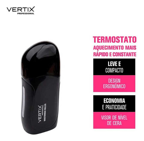 Aquecedor De Cera Vertix + Gel Pré Óleo Pós Depilflax