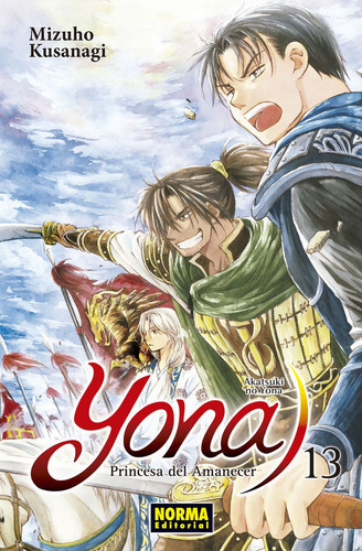 Yona, princesa del Amanecer 13, de Kusanagi, Mizuho. Editorial NORMA EDITORIAL, S.A., tapa blanda en español