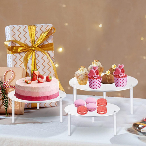 Soporte Para Pasteles De Acrílico Soporte Para Pasteles De A