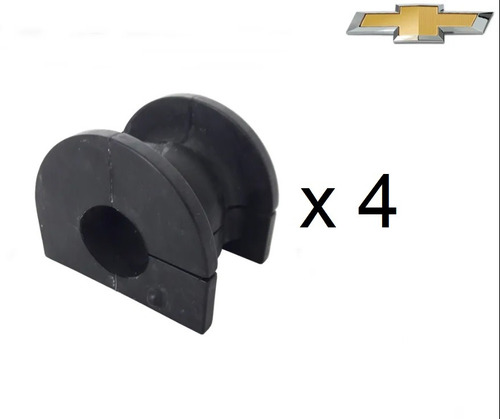 Imagen 3 de 5 de Kit Buje Barra Estabilizadora Chevrolet Montana 100% Orig