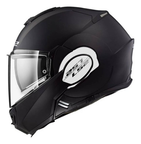 Capacete Articulado Ls2 Ff399 Valiant Preto Fosco + Pinlock