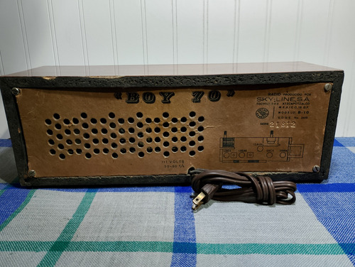 Radio De Bulbos Sky Line - Boy 70 (Usado)