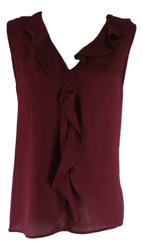 Blusa De Diseñador Importtada En Chifon Viene Mas Amplia T38