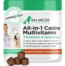 Comprar Multivitamínico Para Perros Balanced Breed 60 Masticables
