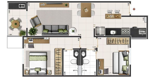 Imagem 8 de 9 de Apartamento À Venda No Bairro Taquara - Rio De Janeiro/rj - O-18580-30957