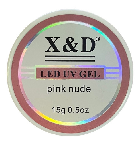 Gel X E D Uv Led Pink Nude Alongamento Unha 15 ml