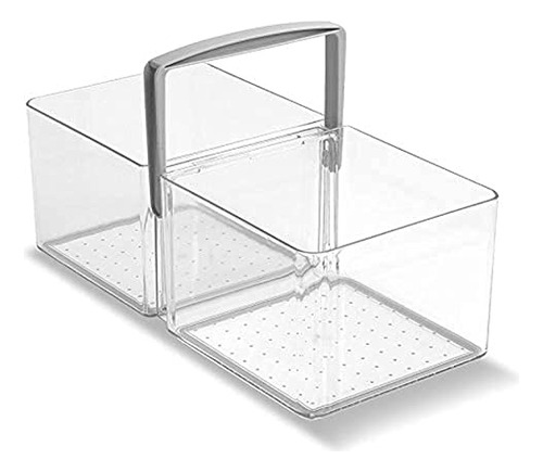 Tote/condiment Caddy Para Nevera, 12.19 X 5.69 X 4.38 In