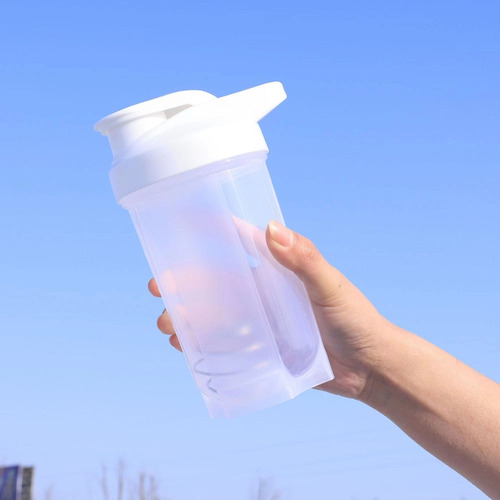 1 Vaso Mezclador De 500 Ml, Botella De Agua Portátil Para Ex