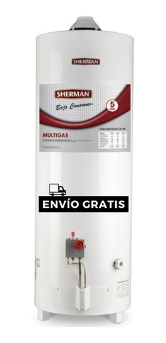 Termotanque Sherman Rheem 80 Litros Multigas De Pie Cuotas Beiro Hogar