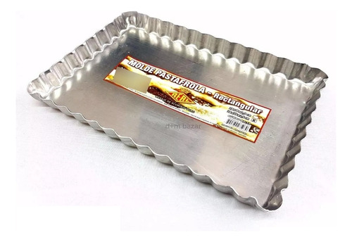 Molde Pastafrola Nº3 Aluminio Real Reposteria D+m Bazar