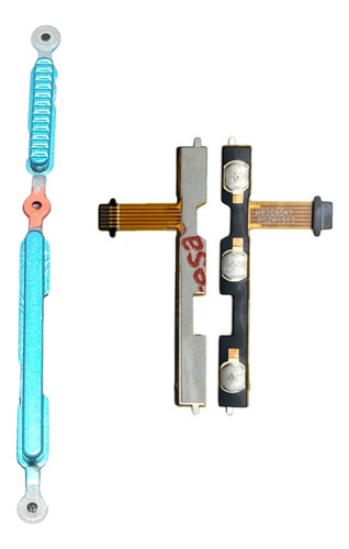 Kit Flex + Botão Power Volume Para Moto G8 Power Lite