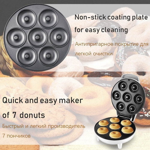 Mini Máquina Para Hacer Donuts, Postres Y Cupcakes Dash