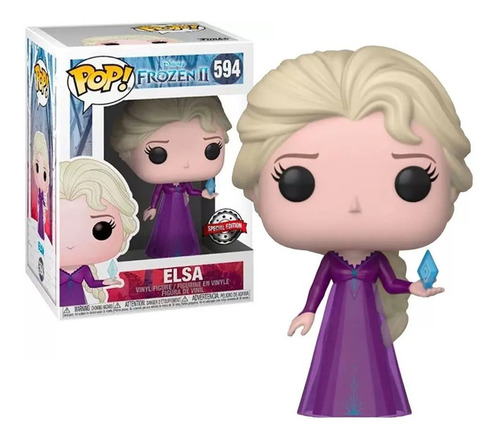 Boneco Funko Pop Elsa 594 - Frozen Disney Edição Especial