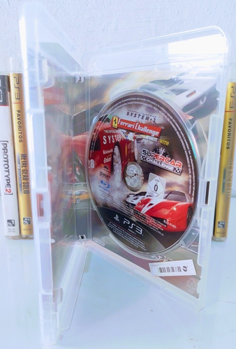 Jogo De Ps 3 Ferrari Challenge Game Original Físico Play 3 (Recondicionado)