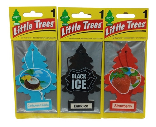 Ambientador Pino Little Trees Pack 3 