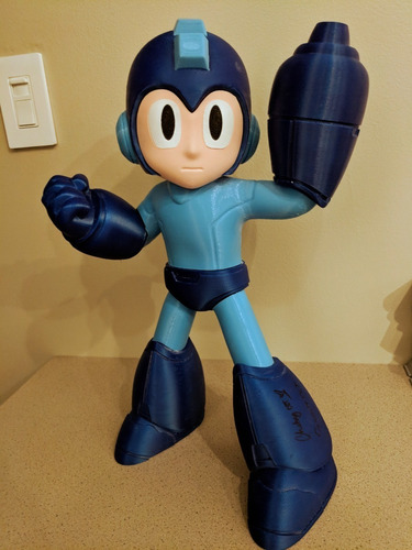  Archivo Stl Impresión 3d - Megaman Rockman